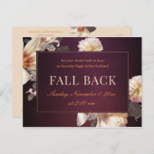 Herfst Back Business Realtor Mailer Briefkaart (Voorkant / Achterkant)