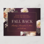 Herfst Back Business Realtor Mailer Briefkaart (Voorkant)