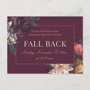 Herfst Back Business Realtor Mailer Briefkaart