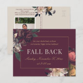Herfst Back Business Realtor Mailer Briefkaart (Voorkant / Achterkant)