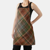 Herfst Baldcypress Sinaasappel, rood en groen plai Schort (Insitu)