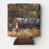 Herfst Barn in Centraal-Maryland Blikjeskoeler (Voorkant)