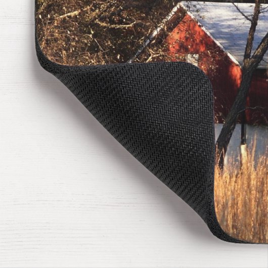 Herfst Barn in Centraal-Maryland Muismat (Hoek)