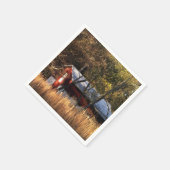 Herfst Barn in Centraal-Maryland Servet (Hoek)