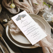 Herfst Barn met Pumpkins Wedding Menu