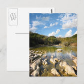 Herfst Barton Creek in Austin Texas 2 Briefkaart (Voorkant / Achterkant)