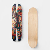 Herfst Battle Vigor Persoonlijk Skateboard (Voorkant)