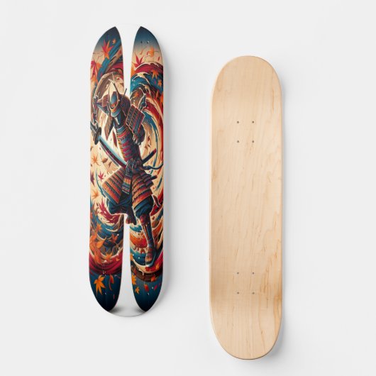 Herfst Battle Vigor Persoonlijk Skateboard (Voorkant)