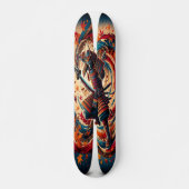 Herfst Battle Vigor Persoonlijk Skateboard (Voorkant)