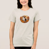Herfst Beagle T-Shirt (Voorkant)
