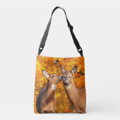 "Herfst Beauties"  Crossbody Tas (Achterkant)