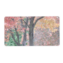 Herfst Beauty Etiket