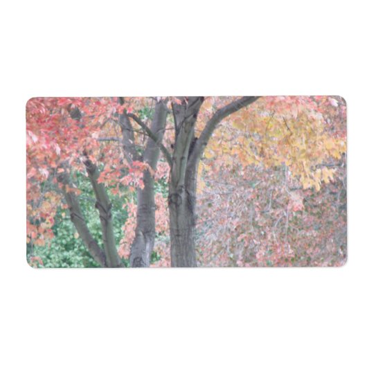 Herfst Beauty Etiket (Voorkant)