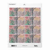 Herfst Beauty Etiket (Full Sheet)