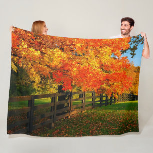 HERFST BEAUTY FLEECE DEKEN