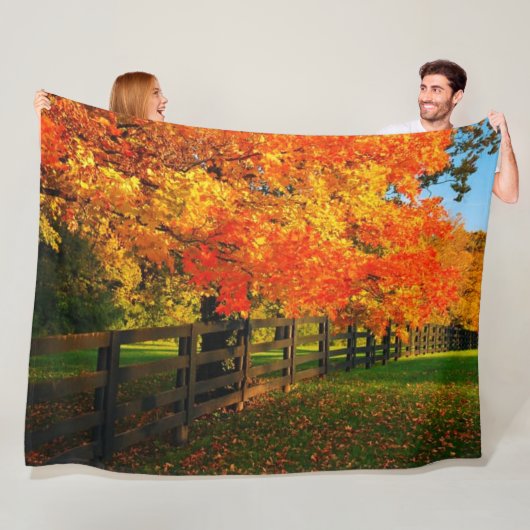 HERFST BEAUTY FLEECE DEKEN (In situ)
