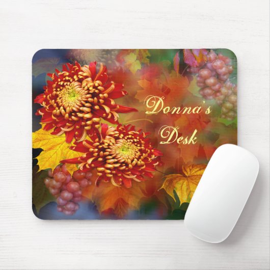Herfst Beauty ~ Mousepad. Muismat (Met muis)