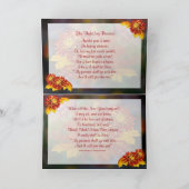 Herfst Beauty - Nieuwjaarskaart Feestdagen Kaart (Binnen)