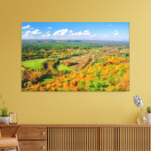 Herfst Beauty, Simsbury, CT Canvas Afdruk (Insitu (Woonkamer))