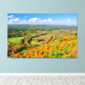 Herfst Beauty, Simsbury, CT Canvas Afdruk (Insitu (Houten vloer))