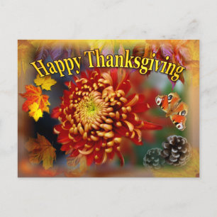Herfst Beauty ~ Thanksgiving Briefkaart