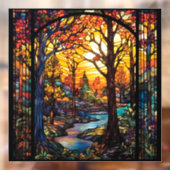 Herfst Beauty Window Cling Raamsticker (Vel 2)