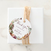 Herfst Bedankjes Labels (In situ)