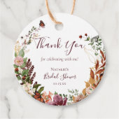 Herfst Bedankjes Labels (Voorkant)