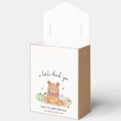 Herfst Bee Cutie Pumpkin Pie Teddy Bear Baby showe Bedankdoosjes (Open)