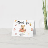 Herfst Beer met pompoen - dank u Bedankkaart (Voorkant)