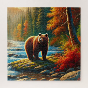 Herfst Beer puzzel
