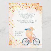 Herfst Beer Uitnodiging (Voorkant / Achterkant)