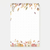 Herfst begint post-it notities, Herfst thema notit Post-it® Notes (Voorkant)