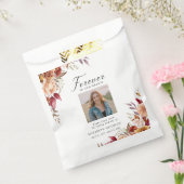 Herfst Begrafenis voor altijd in ons hart Gedichte Bedankzakje (Gezegeld)