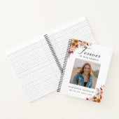 Herfst Begrafenis voor altijd in ons hart Gedichte Notitieboek (Binnen)