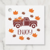 Herfst Behandeling Labels (Voorkant)