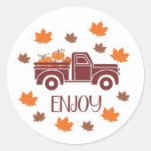 Herfst Behandeling Stickers (Voorkant)