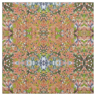 Herfst berch forest waterverf stof