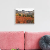 Herfst berglandschap canvas afdruk (Insitu (Woonkamer))