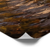Herfst Bergvallei Olie Schilderij Poster (Hoek)
