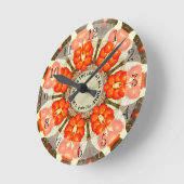 herfst Berries: "Laat de Heer altijd bloeden" Ronde Klok (Hoek)