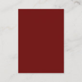 Herfst Bes Grens & Strik Luier Raffle Informatiekaartje (Achterkant)