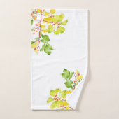 Herfst bessen op een badkamer handdoek set (Handdoek)