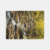Herfst bij Big Creek Fleece Deken (Voorkant (Horizontaal))