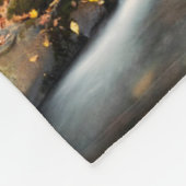 Herfst bij Big Creek Fleece Deken (Hoek)