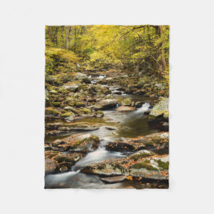 Herfst bij Big Creek Fleece Deken