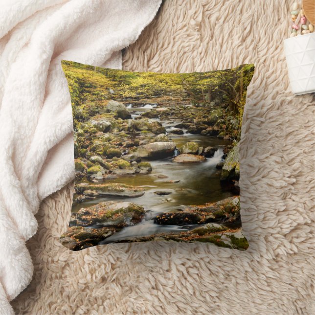 Herfst bij Big Creek Kussen (Deken)