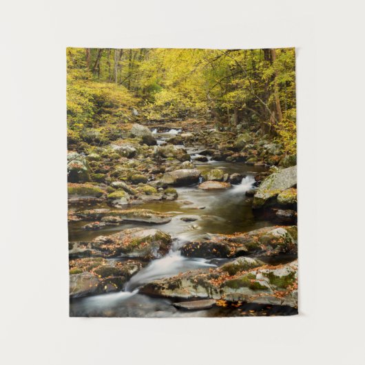 Herfst bij Big Creek Wandkleed (Voorkant)