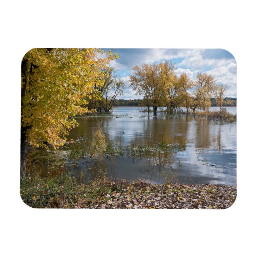 Herfst bij Black Dog Lake Magneet (Horizontaal)