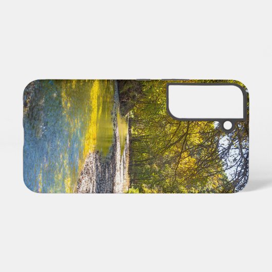 Herfst Bij Busiek Painterly Samsung Telefoon Case Samsung Galaxy Hoesje (Achterkant horizontaal)